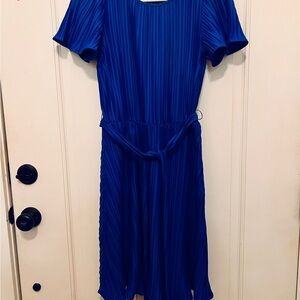 DKNY Blue High Low Dress